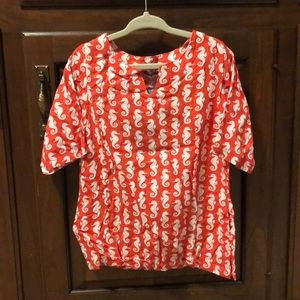 Tybee Island Girls NORAH Seahorse Boho Dress 2T-4T